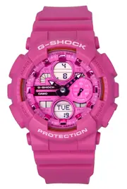 Casio G-Shock Analog Digital Bio-Based Resin Shock Resist Alarm Timer Stopwatch Backlight GMA-S140PP-4A 200M Women's Watch