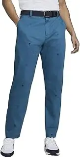 [Nike] Men's Dri-Fit UV Printed Chino Golf Pants, Marina