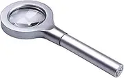 10 X 85 Handheld Magnifying Glass with Light, Hd, Old Man Reading, Led Lamp, Portable, Optical Glass High-Magnifying Glass for Kids Men Women Gifts