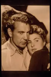 Gary Cooper and Swedish actress Ingrid Bergman in For Whom the Bel- Old Photo