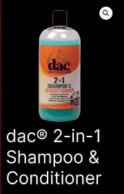 Dac Horse Shampoo 2 in 1 Shampoo & Conditioner. Equine, Show, Livestock.