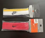 100% Authentic New Vintage 2000s NIKE Embroidered Swoosh Headbands Adult Unisex