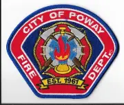 Poway Fire Department, California Shoulder Patch V1