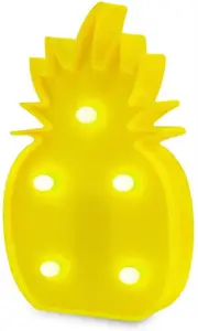 Catzon Luau Party Decorations Pineapple Lights Tropical Hawaiian Themed Party Supplies Birthday Decor for Wall Table Desk Centerpieces