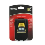 Master Lock 5425D Wall Mount Key Safe with Light Up Speed Dial and Directional Combination