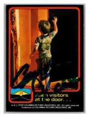 Carey Guffey 1978 Topps Close Encounters of the Third Kind Signed Card TC7742