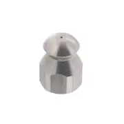 Erie Tools Button Nose 1/4" Sewer Jetter Drain Cleaning Nozzle 6.0 Orifice Size