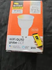 Brilliant 20887 Smart wifi Gu10 cct Globe - BRAND NEW - 2 Available