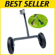 Adjustable Height String Trimmer Support Wheel with 6" EVA Wheels - Easy to Use