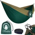 Portable Hammock With Tree Strap-Load Capacity Up to 660 lbs-Dark Green