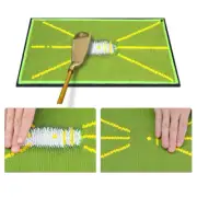41*21cm Outdoor and Indoor Golf Hitting Mats Golf Impact Mats Golf Practice Mats
