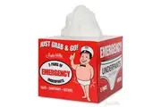 Archie McPhee 5 Pairs Emergency Underpants Adults Underwear w Dispenser Box