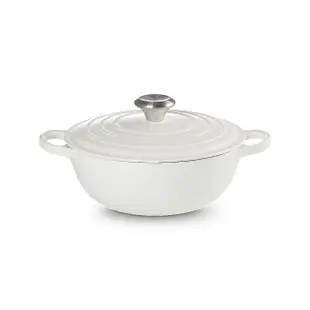 【Le Creuset】典藏琺瑯鑄鐵鍋媽咪鍋24cm(多色可選)