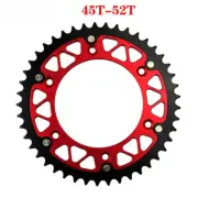 Motorcycle 45T - 52T Rear Sprocket For HONDA CRF450R CR500R XR400R XR250R Etc
