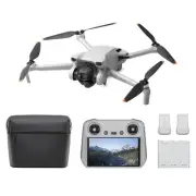 DJI Drone Mini 3 Fly More Combo Plus (DJI RC Remote Control Included) Camera Dro