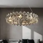 Modern Luxury Chandelier Light Elegant Glass Home Decorations Ceiling Fixture