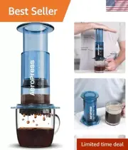 Travel-Ready Coffee Maker - Shatterproof 3-in-1 Press for Full-Bodied Flavor
