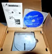 Plextor PX‑608CU Super‑Multi USB 2.0 Portable DVD Writer New in Box ,Collector's
