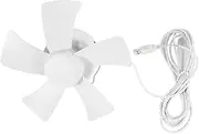 ERINGOGO Portable Ceiling Fan with Remote Control Lightweight Tent Fan for Camping Dorm Room Outdoor Use No Drill Hanging Design for Flexible Cooling
