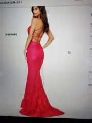 Sherri Hill 53359 Evening Dress NWT Size 2 Red