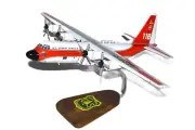 U.S. Forest Service Lockheed C-130 Hercules Desk Display Model 1/72 SC Airplane