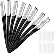 Dermaplaning Tool for Face, 8 PCS Precision Eyebrow Razors Face Razor for Women Eye Brow Shaver Facial Hair Removal Razor Face Shaver for Women and Men