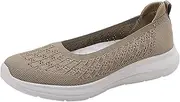 [Generic] Fashion Casual Shoes for Men Breathable Woven Go Walking Slip On Foam Shoes Arch Support Hands Slip in Sneakers Women Fashion Casual Summer