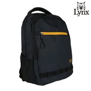 【Lynx】美國山貓運動休閒多隔層機能後背包(深藍色)