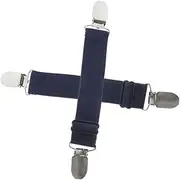 ibasenice Adjustable Elastic Boot Clips for Windproof Pants Versatile Fixing Strap Clips for Outdoor Activities Durable and Elastic Design for Protection Against Wind Water