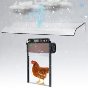 Saillong Weatherproof Cover for Chicken Coop Doors, Prevents Rain and Snow fr...