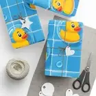 Bubble Bath Rubber Duck Premium Eco-Friendly Gift Wrapping Paper FREE SHIP