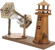 Retro Sand Dropping Decor Vintage Sand Timer for Office Home Engaging Visuals Sturdy Construction Mesmerizing Flow for Living Desktop Decor