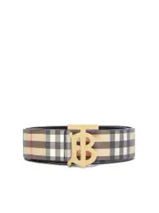 Burberry Monogram Motif Vintage Check E-canvas Belt