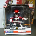 {玩具路邊攤} 正美版 JADA TOYS 4吋 合金 金剛戰士 紅衣戰士 金屬色版 POWER RANGERS 恐龍