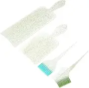BIUDECO Salon Hairdressing Tool 1 Set Hair Coloring Highlighting Brush Board Root Touch-up Kit Root Protection Diy Hair Dyeing for Home Use Random Color