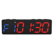 Fitness Yoga Tabata Interval Exercise Training Boxing Crossfit Electronic Led Timer - SNNGV Black