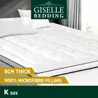 Giselle Bedding Mattress Topper Pillowtop Toppers Mattress Protector King