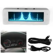 New 3.12in OLED Music Spectrum Display Analyzer Audio Level Indicator VU METERhb