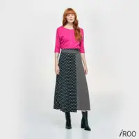在飛比找momo購物網優惠-【iROO】滿版點點經典長裙