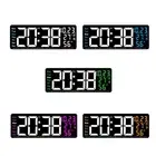 Digital Wall Clock Sturdy Week Display Calendar Clock for Dorm Indoor Office