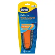 Scholl Gelactiv Work & Boot Insoles (Large)