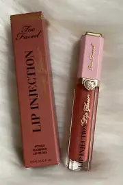 Too Faced Lip Injection Power Plumping Lip Gloss SECURE THE BAG 0.22oz/6.5ml NIB