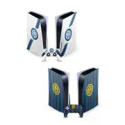 INTER MILAN 2023/24 CREST KIT VINYL SKIN DECAL FOR SONY PS5 DISC EDITION BUNDLE