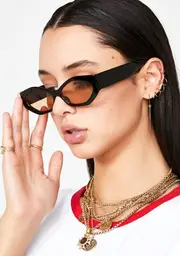 Geo Slay Hexagon Sunglasses