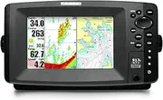 Humminbird 917c Combo 7-Inch Waterproof Marine GPS and Chartplotter (Navionics Gold and HotMaps Premium Charts Pre-Loaded)