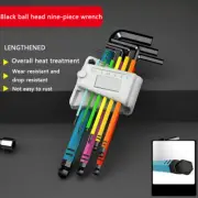 Multi-color Allen Key Set Hex Wrench Screwdriver 9pcs Hexagon Spanner Universal