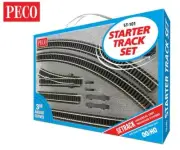 Peco ST-101 Setrack 3rd Radius Starter Track Set OO Gauge
