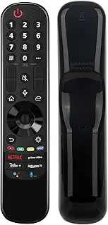 Allimity MR21GA Voice Remote Replacement for LG OLED A1 B1 C1 G1 ZX, QNED99 QNED90, NANO99 NANO90 NANO85 NANO80 NANO75 Series TV, and UP70 UP75 UP76 UP80 UP87 UHD TV