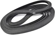5/10PCS 2MGT 2M G2M 2GT Synchronous Timing Belt Pitch Length 800/810/840/848/850/852/860mm Width 6mm/9mm Rubber GT2 Closed Loop(852-2GT,5pcs 6mm)