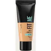 Maybelline Fit Me Matte & Poreless Foundation 220 Natural Beige, Natural Beige